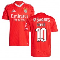 Camiseta Benfica Orkun Kokcu #10 Primera Equipación 2024-25 manga corta